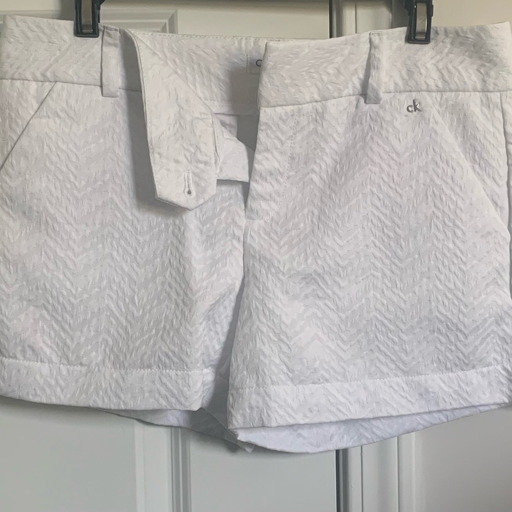 White Calvin Klein Short